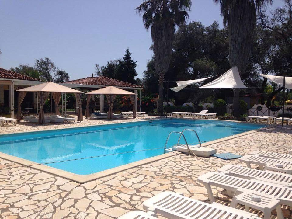 Athina Aparthotel Kávos Buitenkant foto