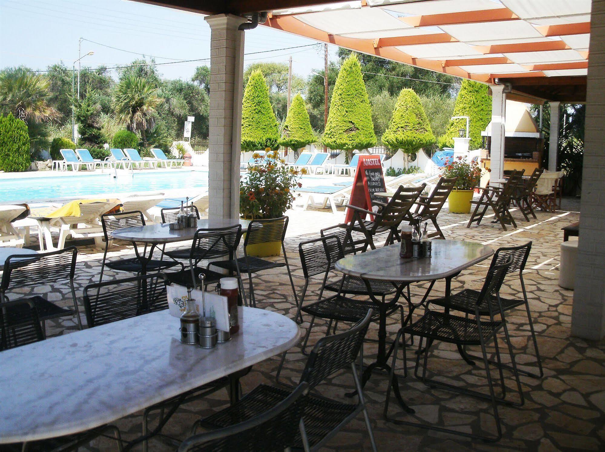 Athina Aparthotel Kávos Buitenkant foto